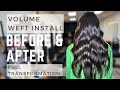 How To: Start Your Sew-In Hair Extension - Weft Tutorial #weftextensions #hairextensions