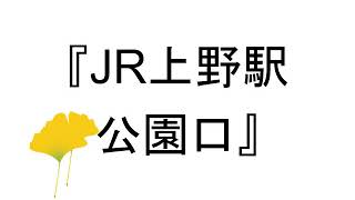 2020年11月28日　木々と人生『JR上野駅公園口』