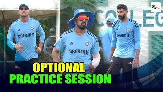 Who was in focus during Team India's optional training session at Thiruvananthapuram? | WorldCup2023