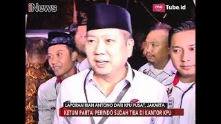 Sejumlah Ketua Umum Partai Politik Sudah Hadir di Kantor KPU - Breaking News 18/02