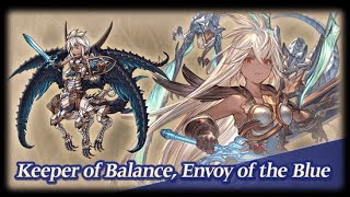 【グラブル】調停を司る蒼き使徒 / Keeper of Balance, Envoy of the blue Zooey Skin