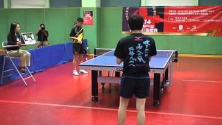 2014 乙組 (決賽 ) 曾梓俊 vs 鄭志坤 R#4 ⓒ 2014 HKTTF 閃電俠