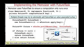 Applying Java FutureTask to Implement a Memoizer Cache