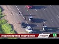 LiveCopter 3 is in Sacramento as the CHP investigates a freeway shooting on I-5