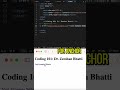 HTML Coding Q&A 10:  HOw to create Link in HTML #html5 #coding #htmlcss #shorts