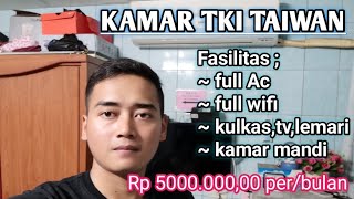 Kamar kontrakan TKI taiwan,  Mahal tapi nyaman