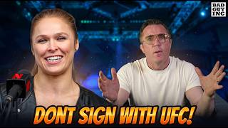 Ronda’s Advice Makes NO Sense