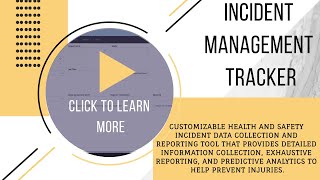 Incident Management Tracker by webEHS