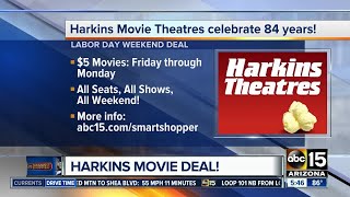 Harkins Theatres celebrates birthday with $5 movies over Labor Day weekend