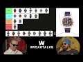 ranking different richard mille models