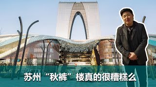 【苏州东方之门：刷爆全国的苏州网红“秋裤”楼真的很丑么？】【建筑300秒第四季】