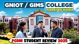 GIMS Greater Noida Review | GNIOT PGDM Student Review | Placement | Fees | vlog | Coupon Code