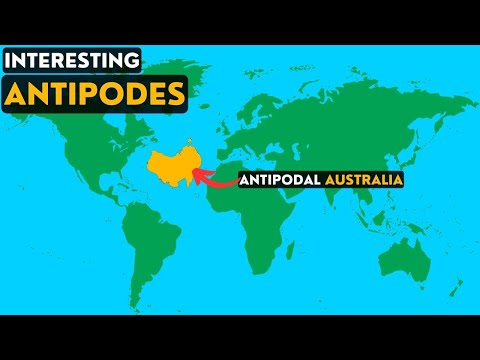 What is the antipode of Antarctica?
