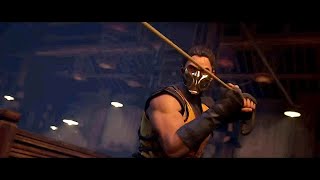 Scorpion 'GET OVER HERE" Scene Mortal Kombat 1 Cutscenes