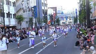 むさし南連😇小金井市役所連🕺江戸の阿波 蛍👘小金井街道北口①【第44回小金井阿波おどり大会2022🌞Koganei Awaodori Dance Festival 2022】2022年10月1日(土)