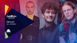 Eurovision Song Contest 2021: Recap of All Songs