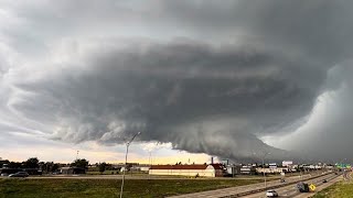 WILD Mothership Supercell Hits Oklahoma City and Norman, OK (9/24/2024) {B-D}