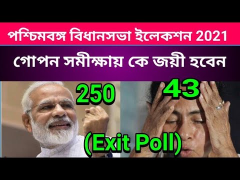 West Bengal Opinion Poll 2021 West Bengal Exit Poll - YouTube