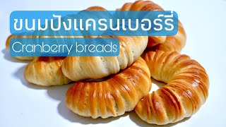 ขนมปังแครนเบอร์รี่ cranberry bread recipe