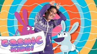 Do The Bunny Bounce! | Kids Exercise Song and Dance | Cosmic Kids Yoga Disco