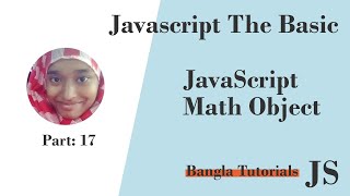 Javascript Math Object | Javascript Bangla Tutorials