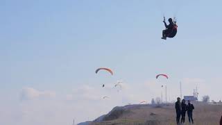 Bi skin 2p tandem glider. Paragliding.