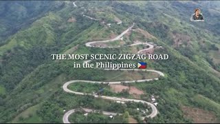 THE  MOST ZIGZAG ROAD IN THE PHILIPPINES