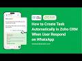 Zoho CRM WhatsApp Callback Automation Guide