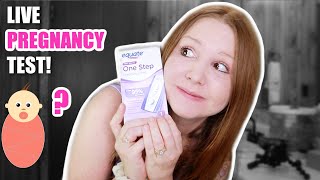 AM I PREGNANT!? LIVE PREGNANCY TEST RESULTS & REACTION! | I'M 2 WEEKS LATE! | TTC BABY #3 JOURNEY