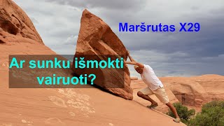 Maršrutas X29. Ar sunku išmokti vairuoti?