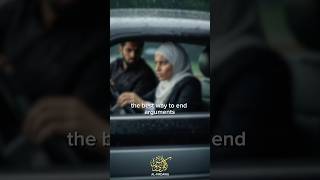 The best way to end arguments👌📣#muslim #nikah #marriage #islamic_video #couple #shorts