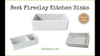 ✅Fireclay Kitchen Sinks: Reviews of the 12 Best Fireclay Kitchen Sinks, Plus 1 to Avoid ❎