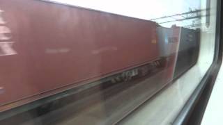 Pendolino Overtaking a Freight Train 10/7/12