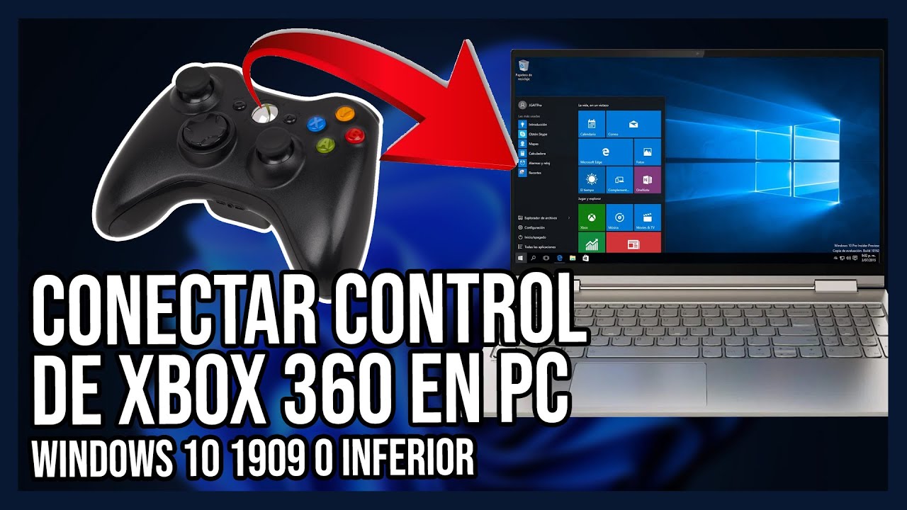 Conectar Control De Xbox 360 En PC | (Alternativa En Descripción) - YouTube