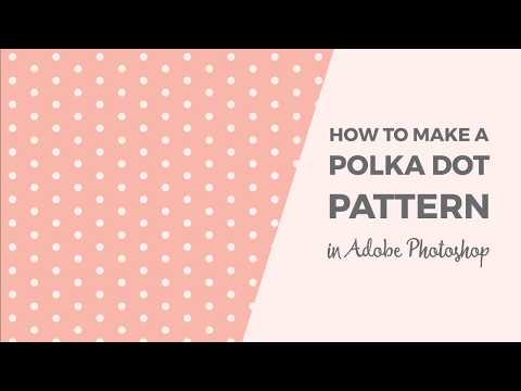 How to make a polka dot pattern in Photoshop How to make a polka dot pattern in Photoshop