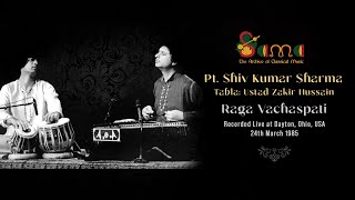 Raga Vachaspati ~ Pt Shiv Kumar Sharma \u0026 Ustad Zakir Hussain ~ Live at Dayton, Ohio, USA (1985)