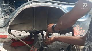 Cara mengganti seal shockbreaker bocor pada Mobil