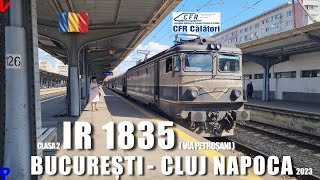 Bucuresti Nord - Cluj Napoca (via Petrosani) IR 1835 | Prezentare vagon si intreaga calatorie