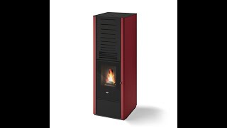 pellet stove Eva Calòr Karen - start