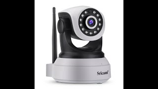 Sricam 1080P Camera SP017 setup Wi-Fi Via AP Hotspot