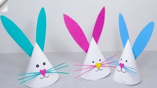 Easy Origami Rabbit, How to Make Rabbit, Origami Rabbit