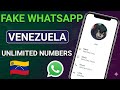Venezuela🇻🇪+58 Virtual Numbers for WhatsApp Method 2026 | Working & Safe Method