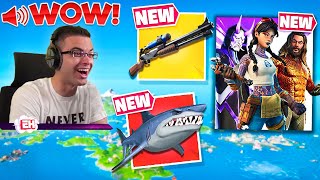 Nick Eh 30's FIRST REACTION to Season 3! (Fortnite Chapter 2)