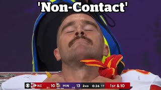 Travis Kelce Limps Off With Non-Contact Injury - Doctor Explains