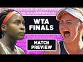 Gauff vs Krejcikova | WTA Finals 2024 | Tennis Preview & Prediction