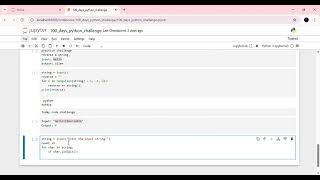 Day 6 - 100 days python code challenge