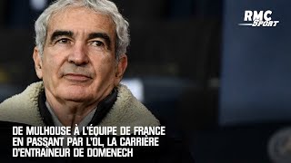 De Mulhouse à l'équipe de France en passant par l'OL, la carrière d'entraîneur de Domenech