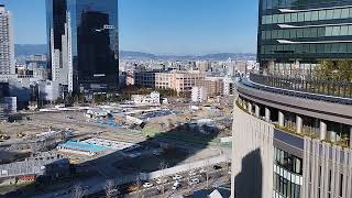 【もうすぐ大阪駅に停車】281系関空特急はるか12号京都行き1012M うめきた北エリアにて