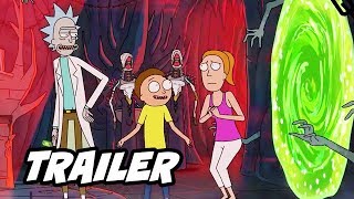 Rick and Morty Season 4 Episode 2 Trailer and Season 5 Teaser Breakdown