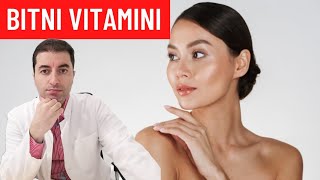 Najvažniji vitamini za ZDRAVU KOŽU